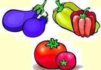 legumbres para hacer la ratatouille de barrys clipart vegetables for making ratatouille from barrysclipart
