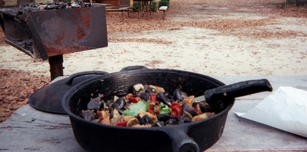 Sauteed root vegetables including orange and garnet sweet potatoes - cew(me)  - Attribution -  Share Alike